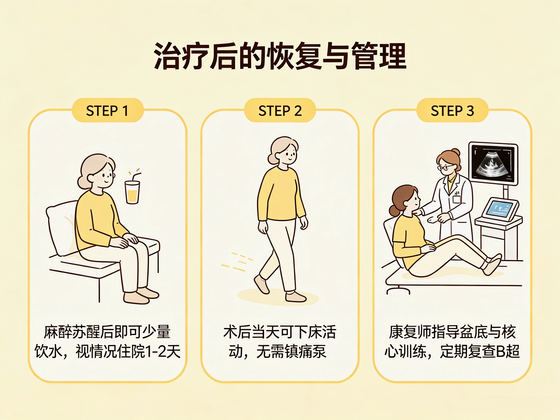 治疗后的恢复与管理