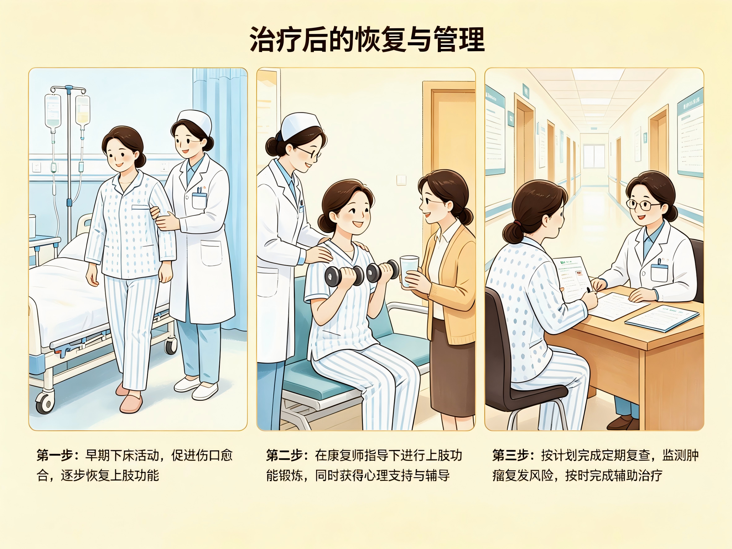 治疗后的恢复与管理