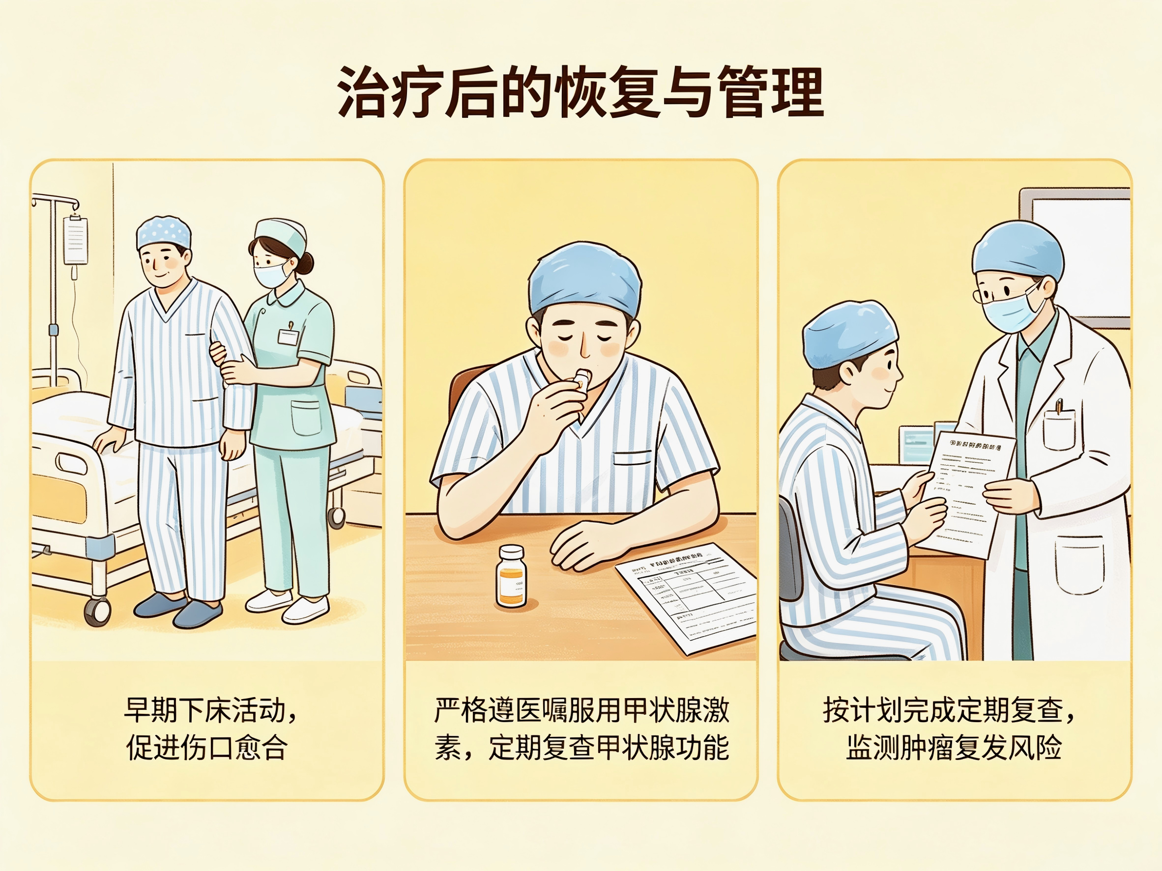 治疗后的恢复与管理