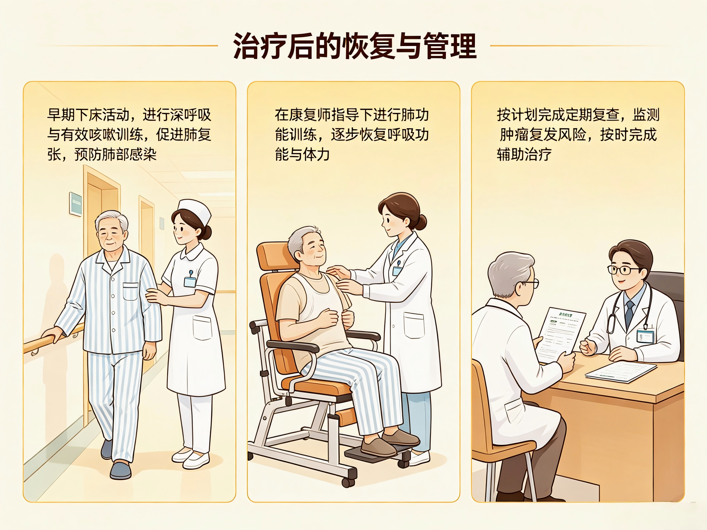 治疗后的恢复与管理
