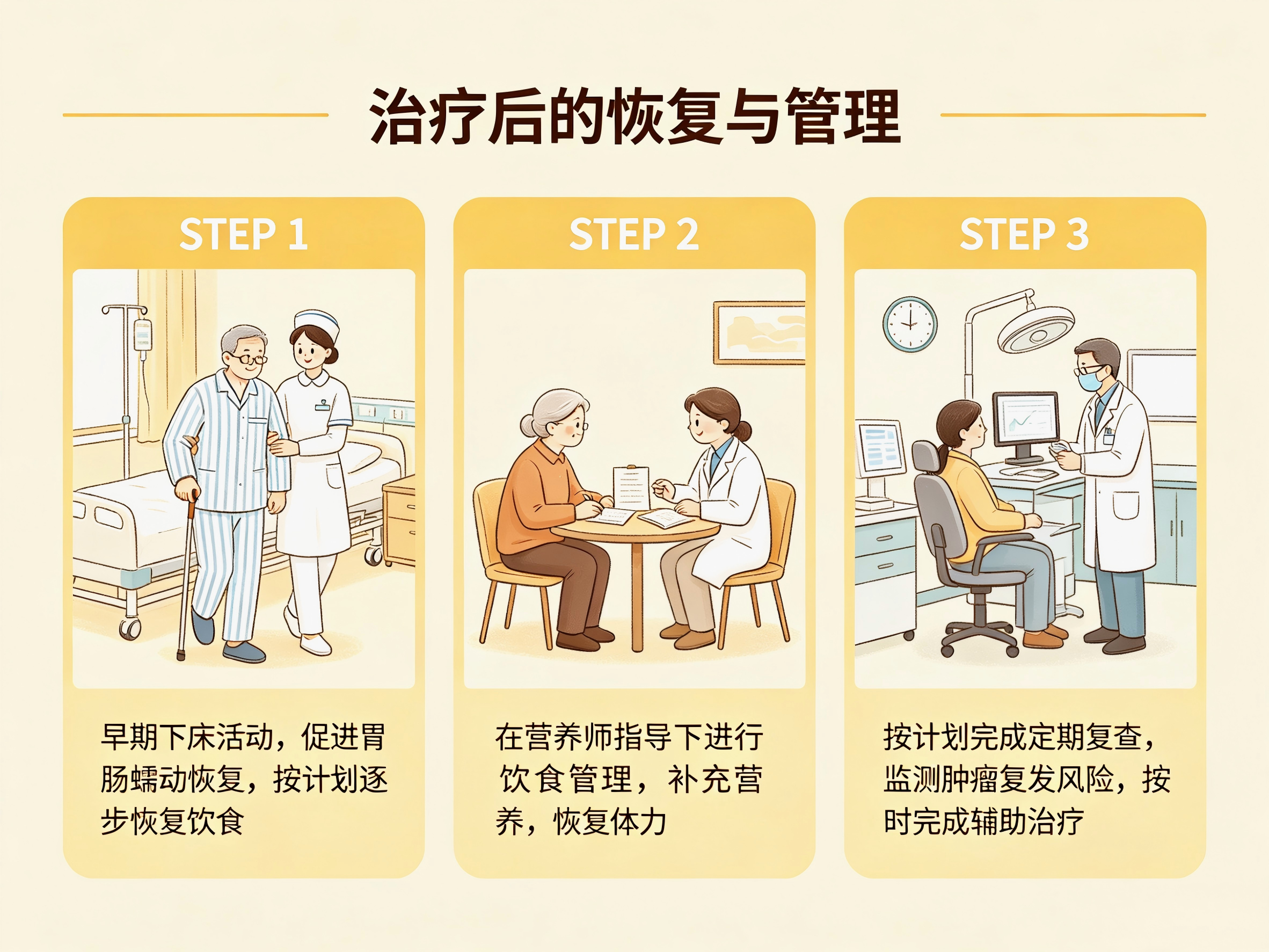 治疗后的恢复与管理