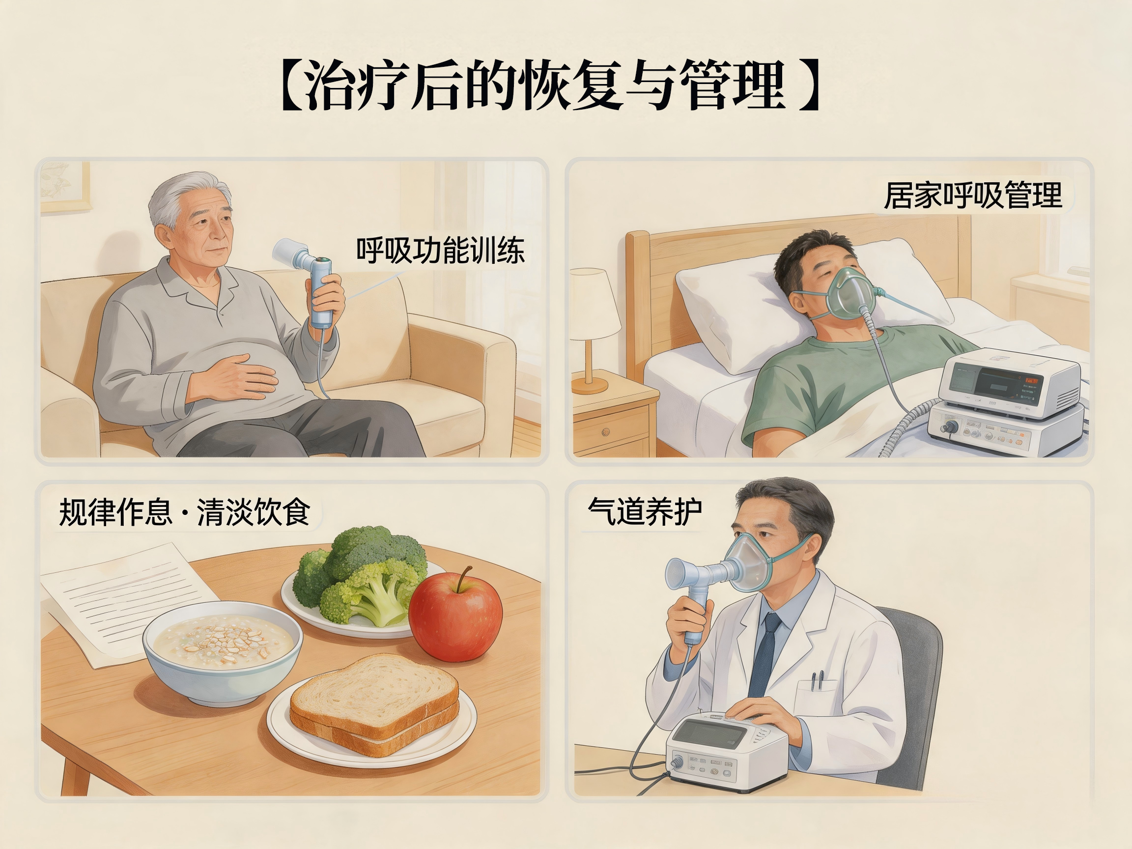 治疗后的恢复与管理