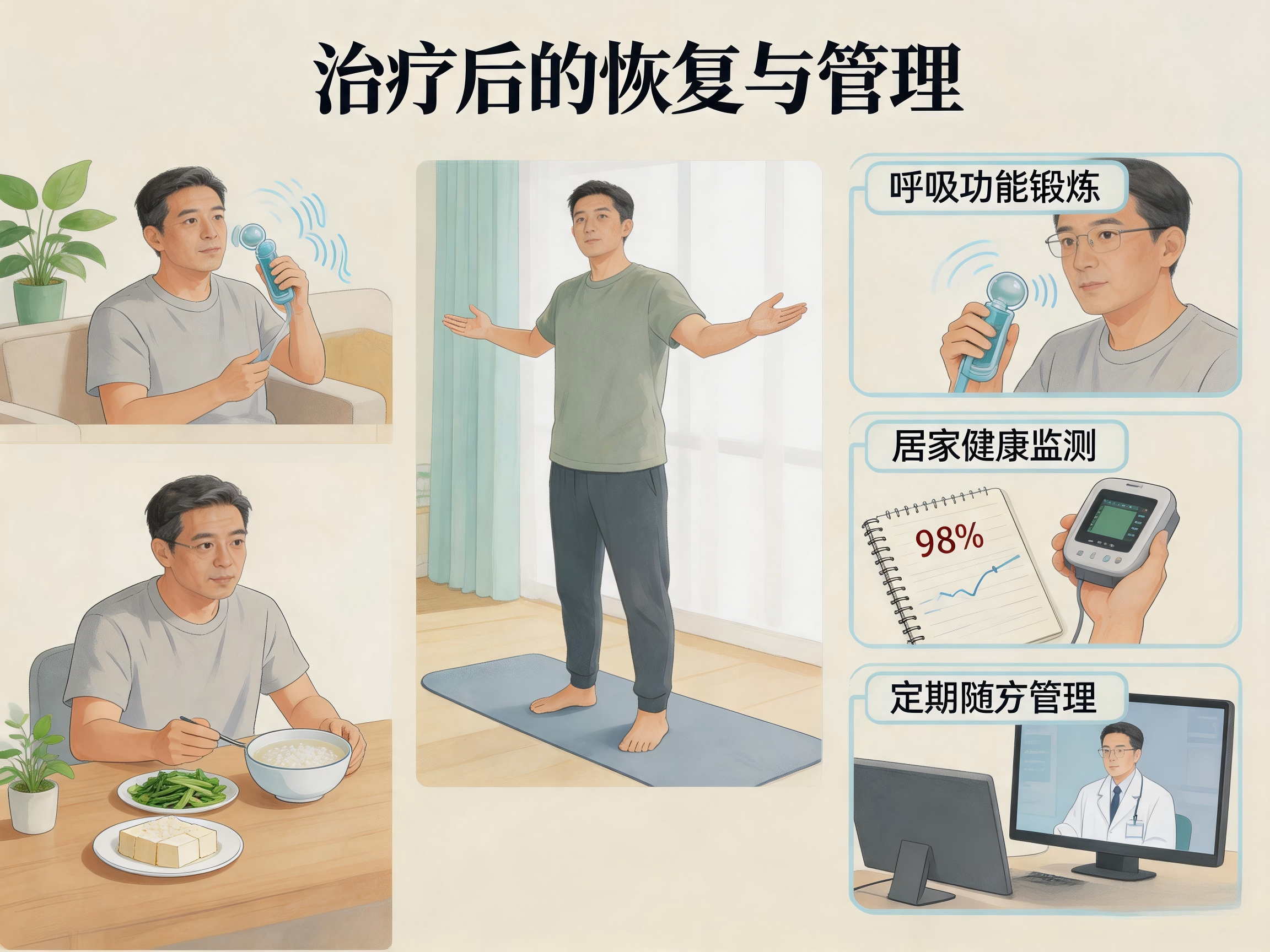 治疗后的恢复与管理