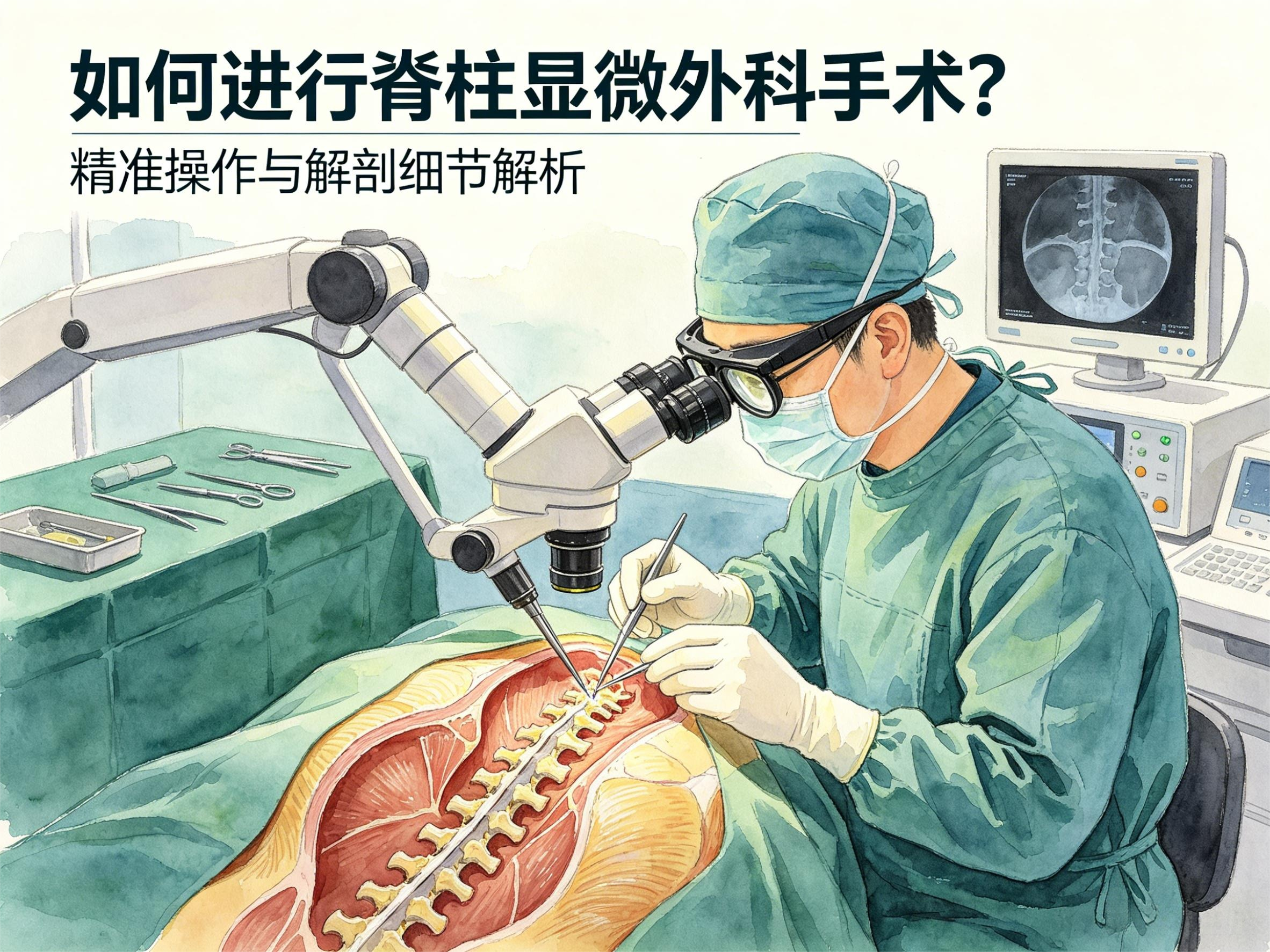 如何进行脊柱微创手术